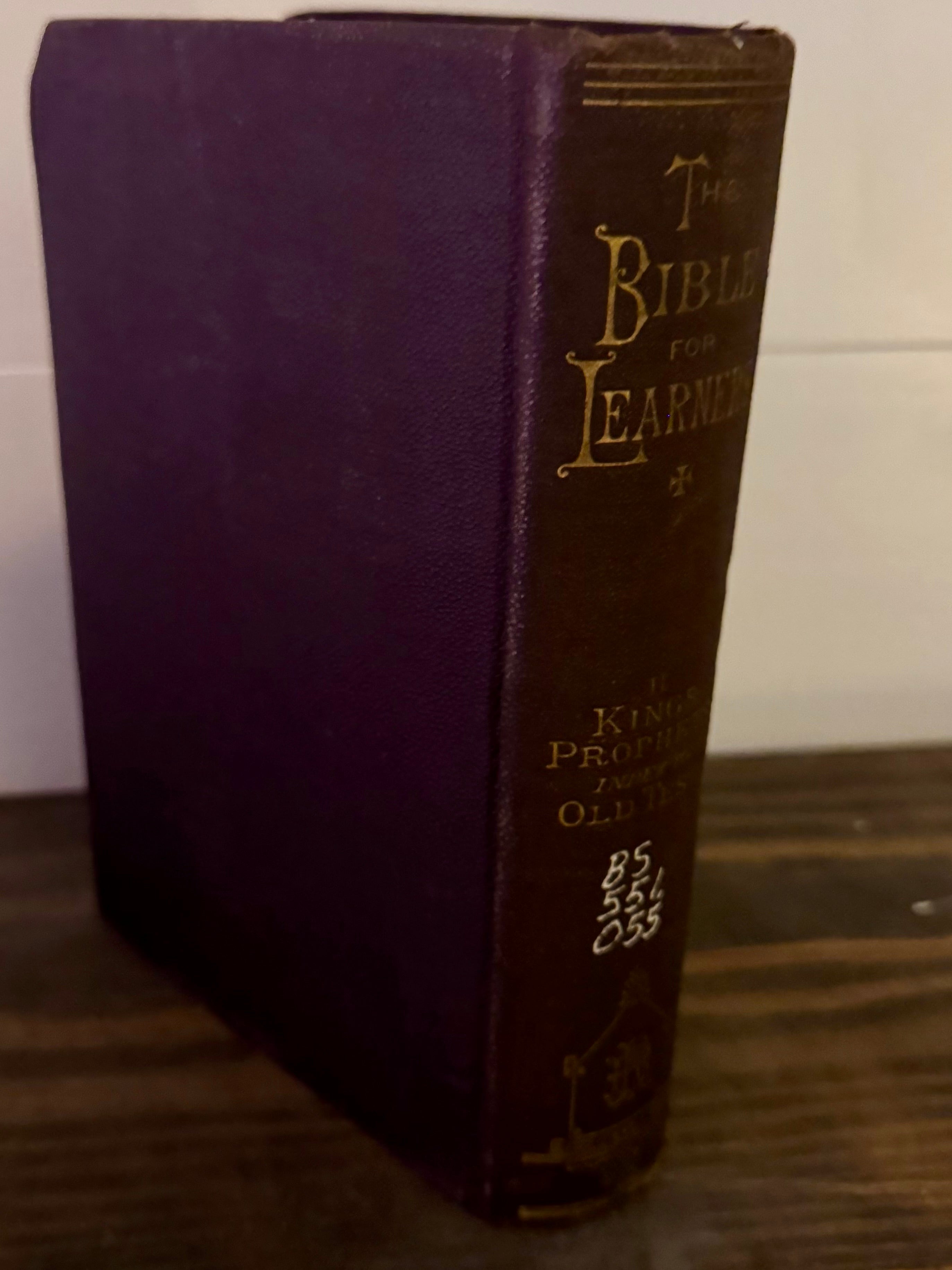 The Bible for Learners, Vol. II (1884) | Oort, Hooykaas & Kuenen | Early Higher Criticism | Roberts Brothers Boston