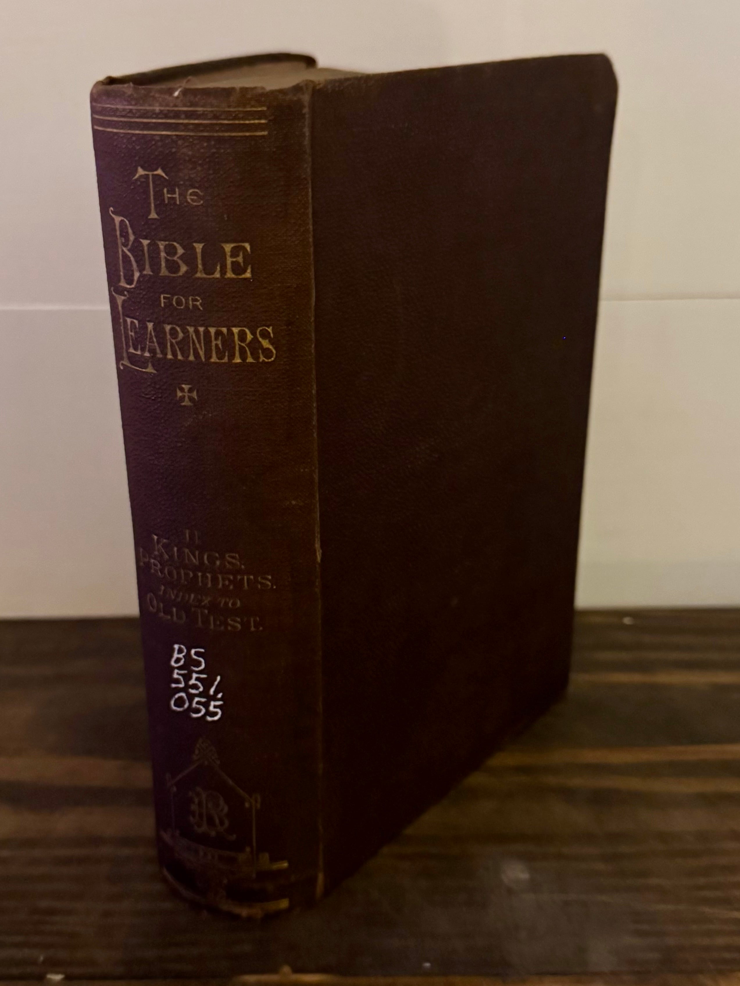 The Bible for Learners, Vol. II (1884) | Oort, Hooykaas & Kuenen | Early Higher Criticism | Roberts Brothers Boston