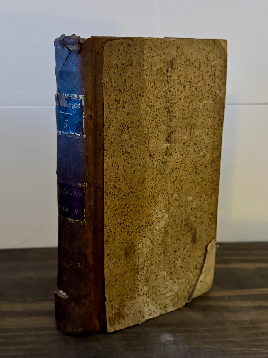 1791 Voltaire – Théâtre Complet, Tome V (Original French Edition, Paris)
