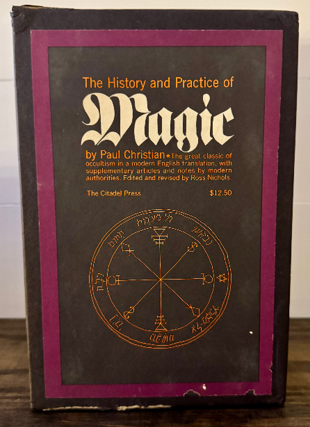 1963 The History & Practice of Magic – Paul Christian – 2-Volume First American