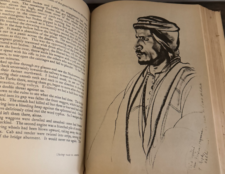 Seven Pillars of Wisdom – T. E. Lawrence (1935, Doubleday) – Illustrated Hardcov