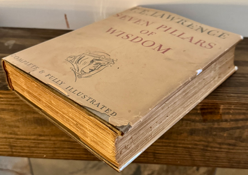 Seven Pillars of Wisdom – T. E. Lawrence (1935, Doubleday) – Illustrated Hardcov