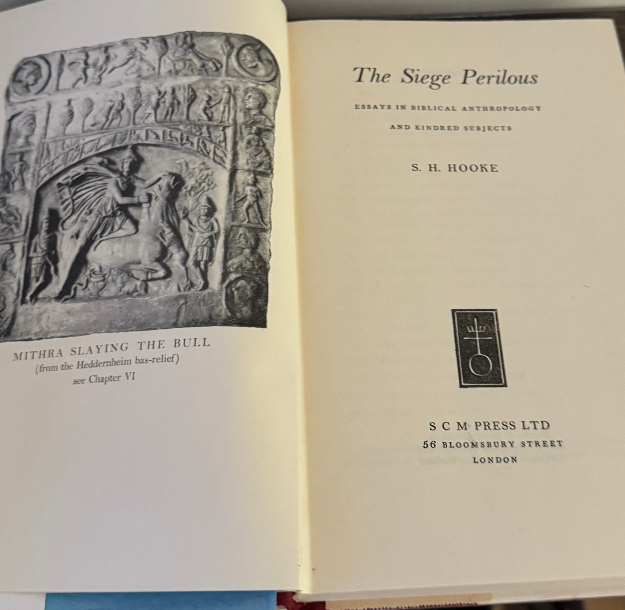 The Siege Perilous: Essays in Biblical Anthropology and Ancient Religion